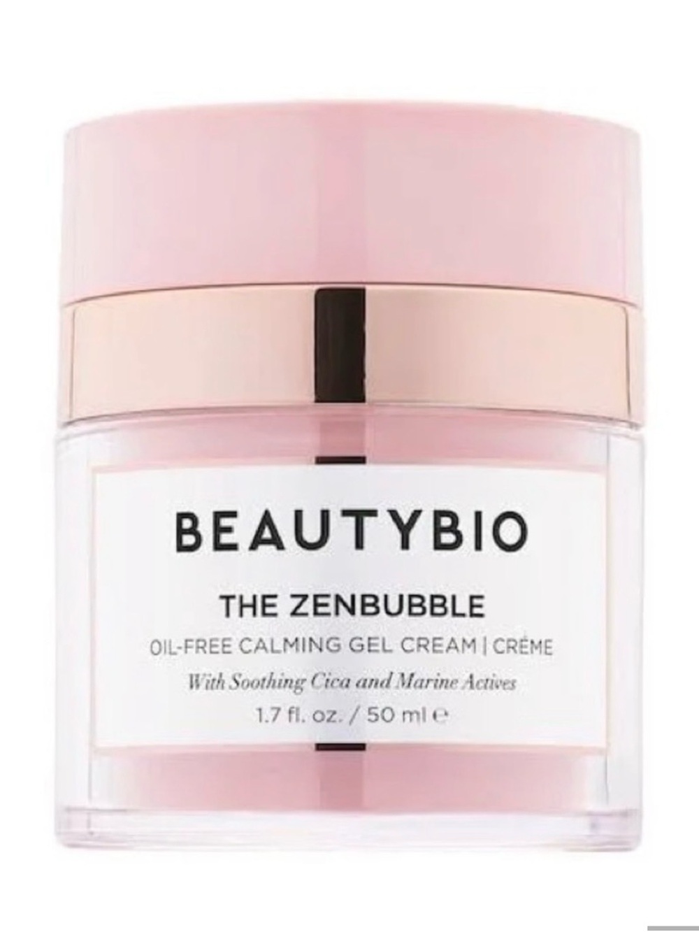BeautyBio The ZenBubble Calming Gel Cream — Pink